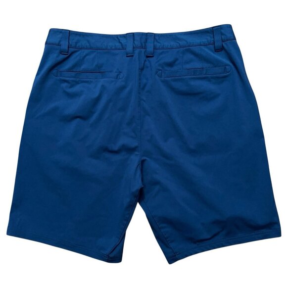 Rhone 9" Commuter Short Mens Size 34 Flex 4 Way Stretch Performance Golf Blue - Picture 3 of 6
